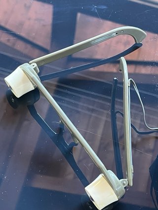 Lampada frontale medica vintage
