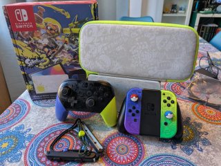 Nintendo Switch OLED Splatoon 3 Limit + Accesorios