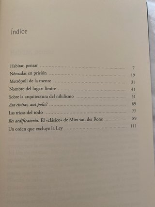 Ensayos sobre arquitectura y filosofía