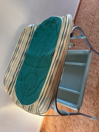 Bañera y cambiador de bebé