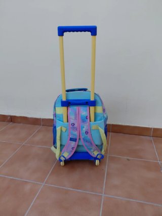 Mochila Totto con ruedas y unicornio