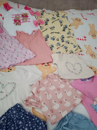 Lote 18 prendas Ropa Niña Variada+REGALO JUGUETES