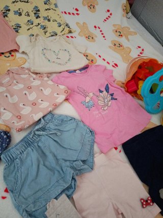 Lote 18 prendas Ropa Niña Variada+REGALO JUGUETES