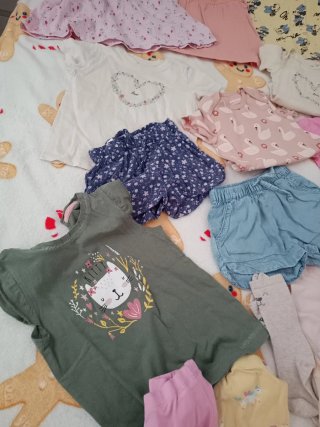 Lote 18 prendas Ropa Niña Variada+REGALO JUGUETES