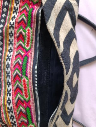 Bolso bandolera Zara estampado étnico