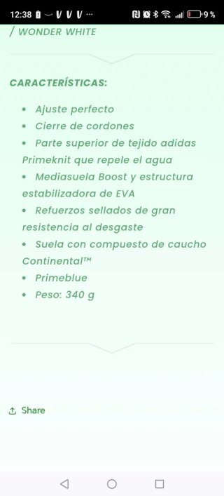 Adidas Terrex Talla 36 Rosa/Blanco
