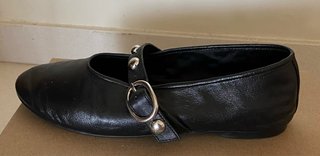 Zapatos piel Zara Talla 40 Negros