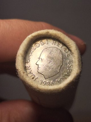 Cartucho Moneda 200 Pesetas 1986 SC