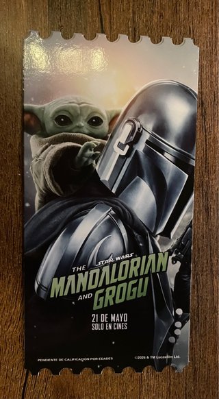 Entrada especial The Mandalorian and Grogu