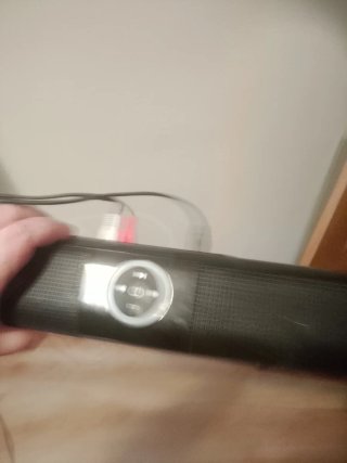 Barra de sonido negra