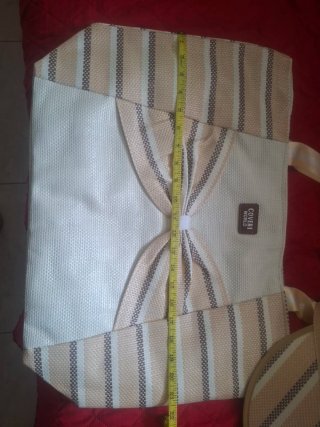 Borsa mare Coveri World + visiera