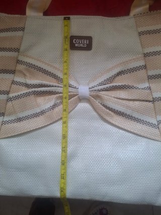 Borsa mare Coveri World + visiera