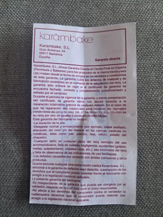 Reloj infantil nuevo