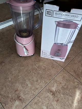 Batidora de vaso rosa Emma
