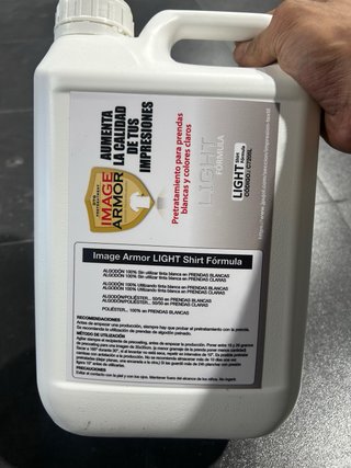 Bidón 5L pretratamiento prendas blancas/claras DTG