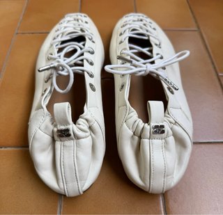 Bailarinas Ganni Blancas