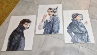 Póster Metamorfosi  50x70 in  Cartone
