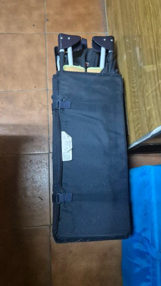 Cuna de viaje plegable