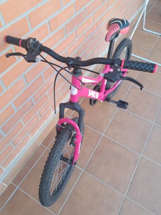 Bicicleta Infantil B-Pro 20 Rosa