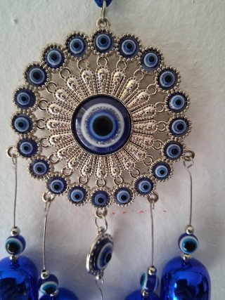 Campana decorativa ojo turco
