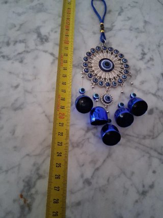 Campana decorativa ojo turco