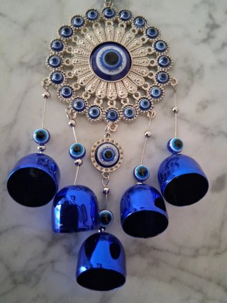 Campana decorativa ojo turco