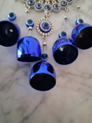 Campana decorativa ojo turco
