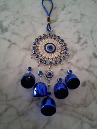 Campana decorativa ojo turco