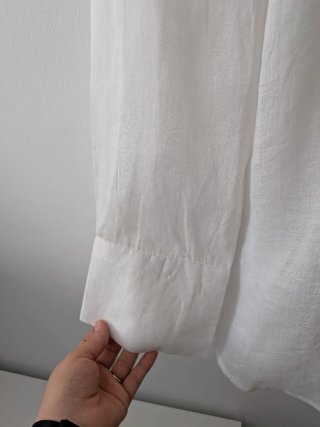 Camisa de ramio Mango Talla XL