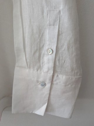 Camisa de ramio Mango Talla XL