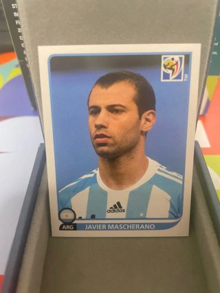 Cromo Javier Mascherano Argentina Mundial 2010