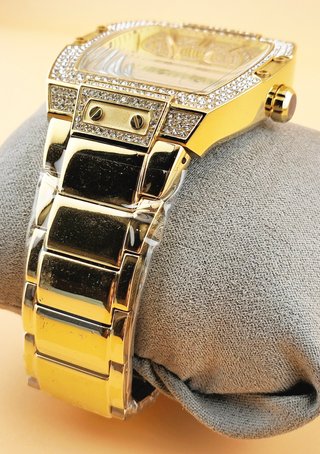 Reloj Guess Phoenix nuevo dorado