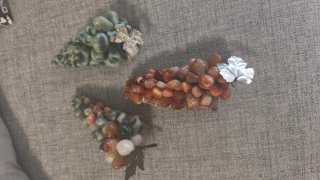 Racimo de piedras de cuarzo , diferentes colores