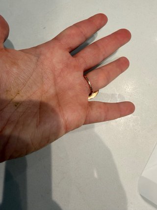 Anillo Swarovski Luna y Estrella Azul