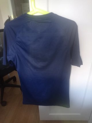 Camiseta Nike Dri-Fit Azul y Multicolor
