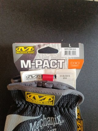 Guantes Mechanix Wear M-PACT D30 Size L x2 y XL x2
