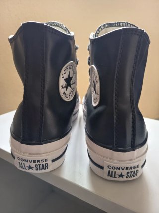 Zapatillas Converse Altas Negras y Blancas