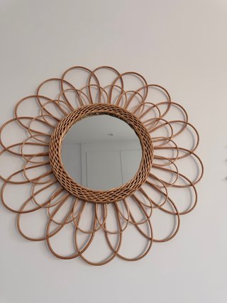 Specchi in rattan