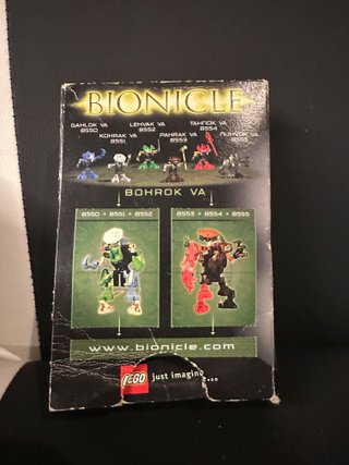 Bionicle Lego Gahlok 8550