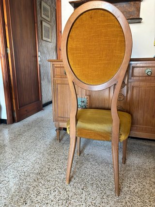 Sillas Vintage Terciopelo Clásico