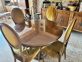 Sillas Vintage Terciopelo Clásico