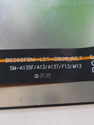 Pantalla Samsung A135F/A13/A137/M13