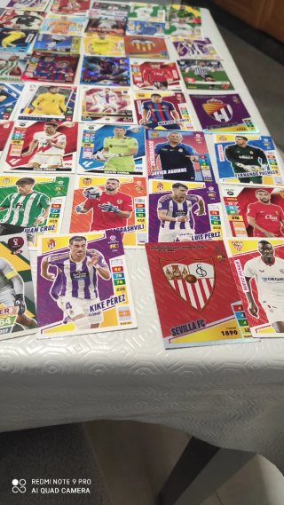 54 Cromos Fútbol 22-23 y 23-24