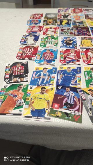 54 Cromos Fútbol 22-23 y 23-24