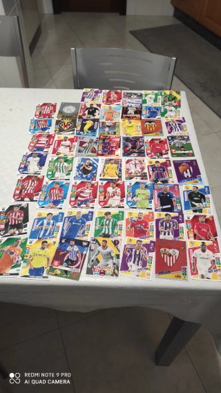 54 Cromos Fútbol 22-23 y 23-24