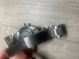 Omega Seamaster Reloj Azul y Plateado