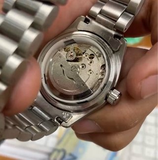 Omega Seamaster Reloj Azul y Plateado