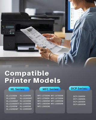 2 pezzi INK4U DR3400 Tamburo Compatibile
