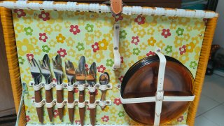Cesta Picnic Vintage Completa