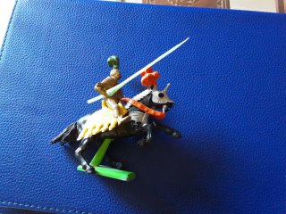 Lote Figuras Britains Medievales Caballeros